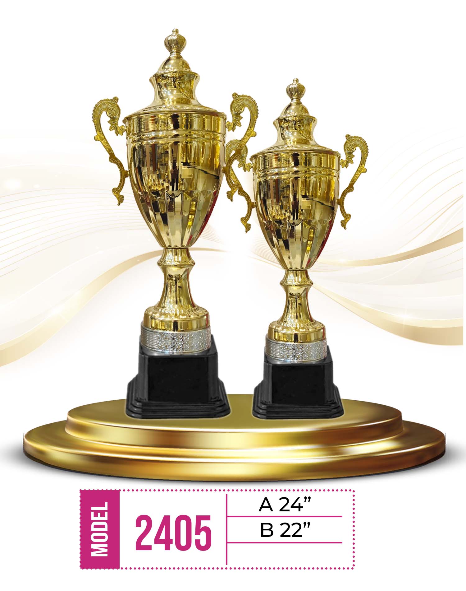 Metal Trophy 2405