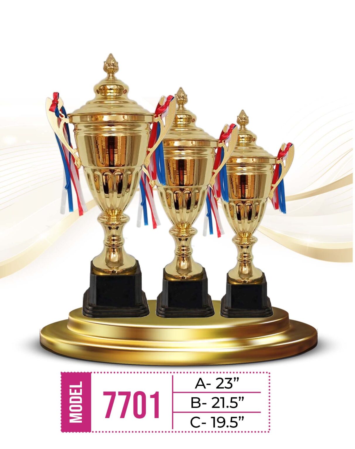 Metal Trophy 7701